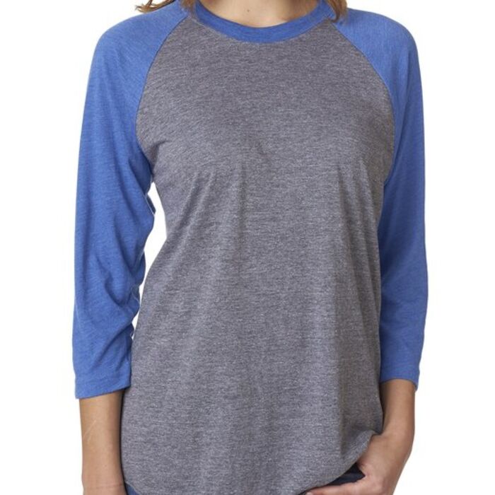 Unisex Triblend 3/4-Sleeve Raglan Thumbnail
