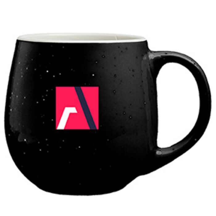 KOOTENAY SPECKLED 520 ML. (17.6 FL. OZ.) NEW BONE CHINA MUG Thumbnail