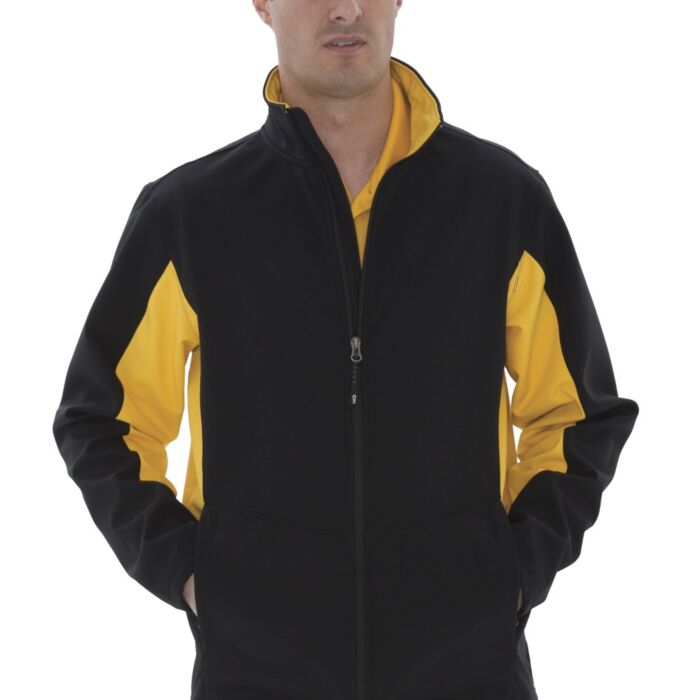 COAL HARBOUR® EVERYDAY COLOUR BLOCK WATER REPELLENT SOFT SHELL JACKET Thumbnail